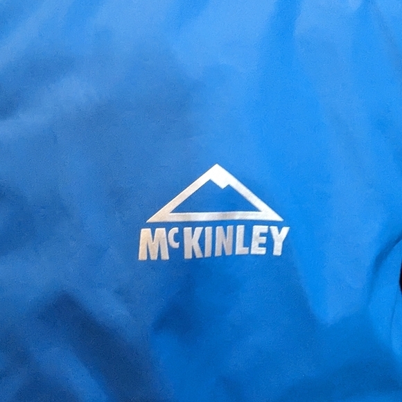McKinley Castellic junior rain jacket, blue size Medium youth - Picture 6 of 9